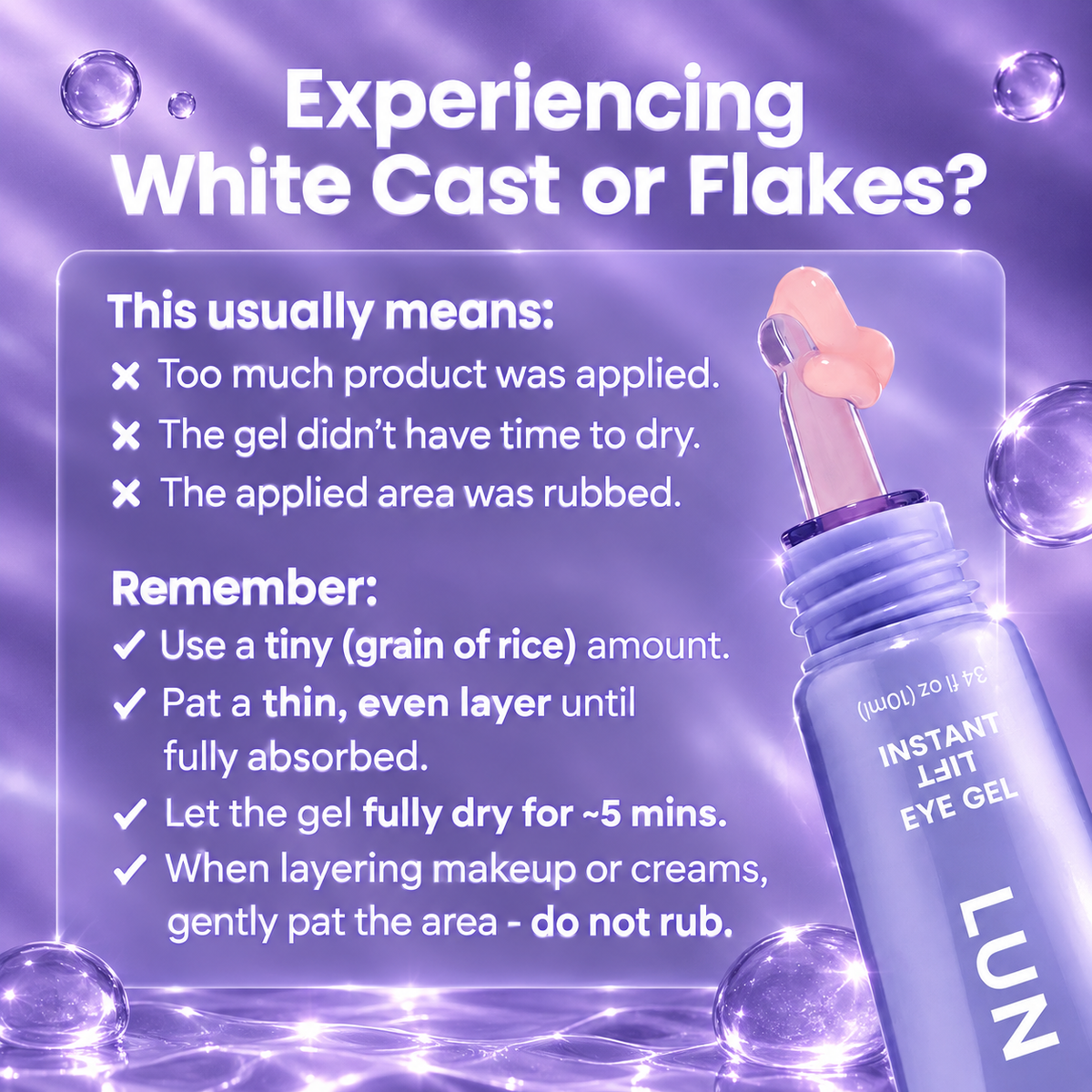 Instant Eye lift Gel